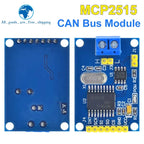 1/5PCS MCP2515 CAN Bus Driver Module Board TJA1050 Receiver SPI For 51 MCU ARM Controller Interface Module For Arduino DIY Kit
