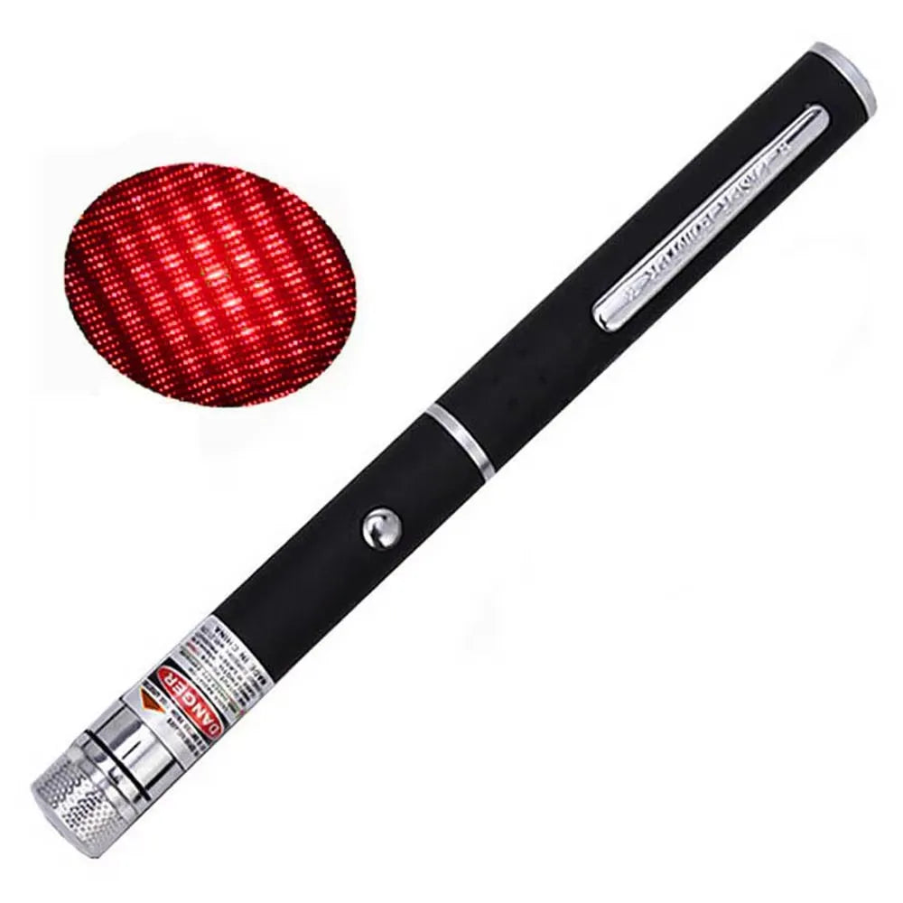 (Do not provide batteries) Green Red Laser Pointer Teaching Tool Pet Automatic Cat Toys Laser Focus Lazer Pen Combination