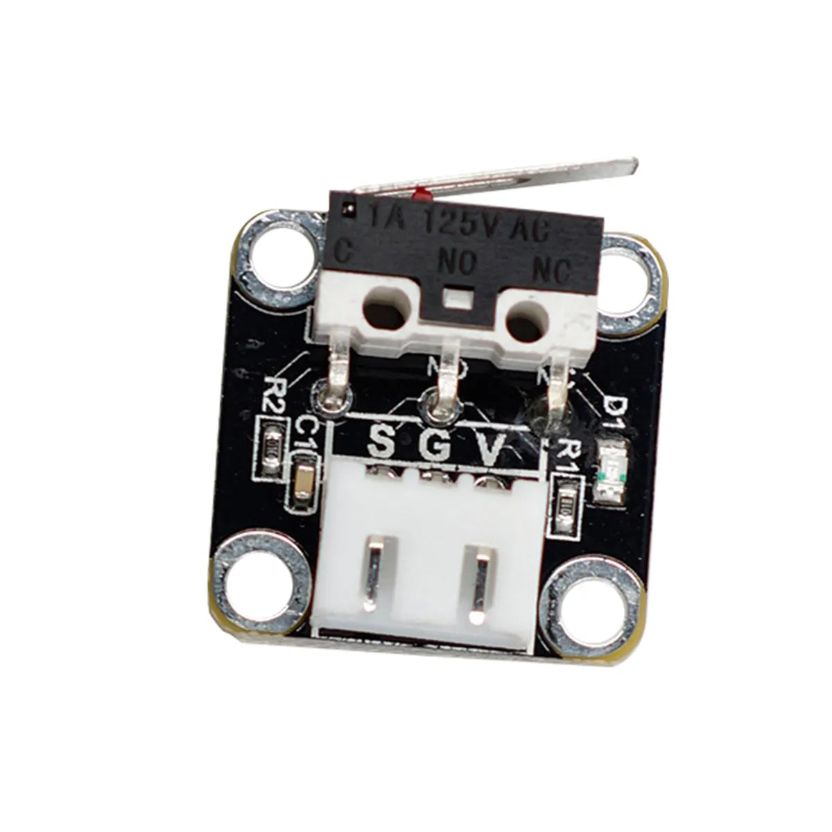 3 pcs Limit -10 Accessory Switch Small Mechanical Endstop With Indicator Light For 3D Printer 3D Printing Accessory