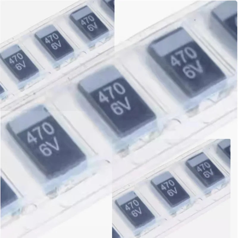 Original 20PCS 6.3V470UF 477 470UF 6V D7343 Tantalum Capacitor