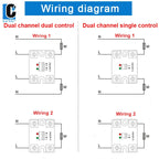 LCTC Solid State Relay SSR 10A 25A 40A DC To AC Single Phase Dual Channel Single Control Or Dual Channel Dual Contro 24-480VAC