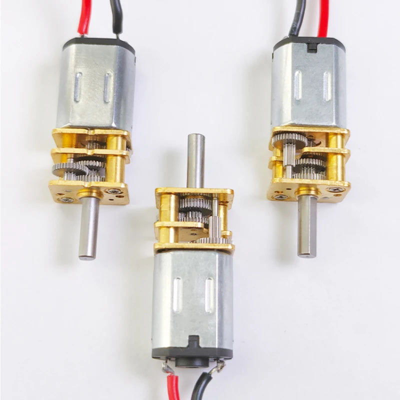 New Precision GA12-N20 Reduction Motor with Wire 3V 1000rpm 6V  2000rpm 12V  4000rpm Micro DC Gear Reduction Motor