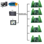 1-2CH RS485 Digital Temperature Collector Module -55 to +125C DS18B20 Sensor DC 5V 12V 24V for Thermostat Smart Home R46CA01