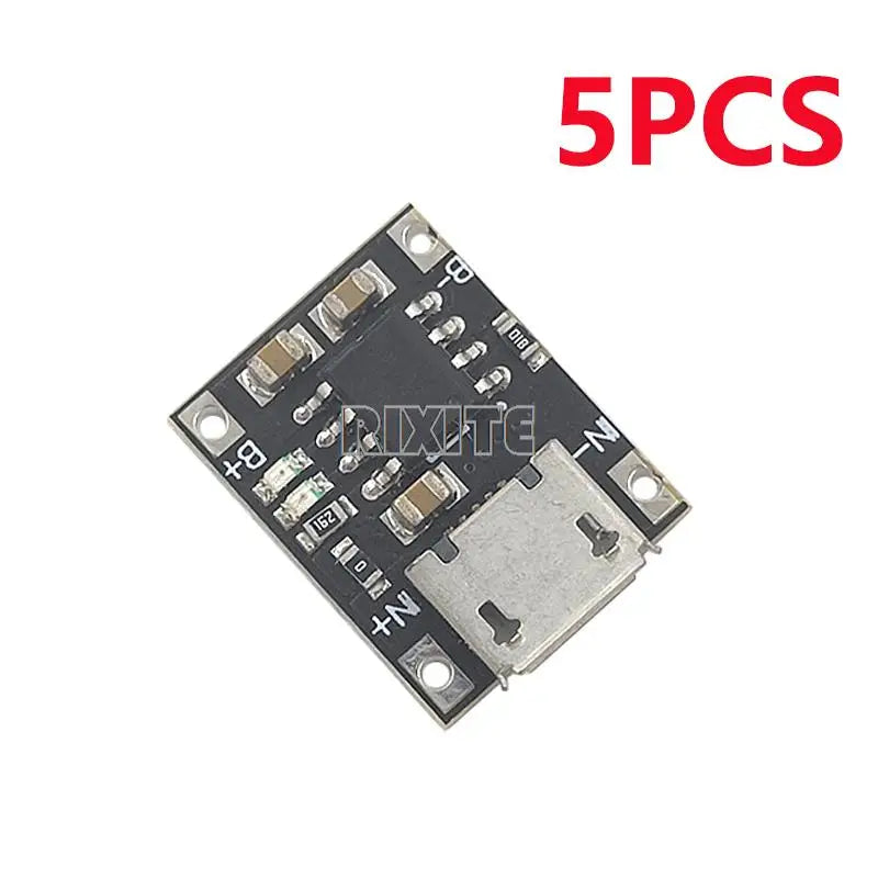 5PCS Type-c/Micro USB Mini Lithium Battery Charging Module Charging Board 1A 3.7V 4.2V TP4056 18650 Charger Module