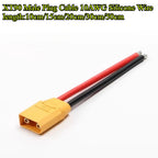 1/2Pcs XT90H XT90 XT90S Plug Male and Female Connector 10/15/20/30/50cm 10AWG Silicone Wire for RC Lipo Battery FPV Racing Drone
