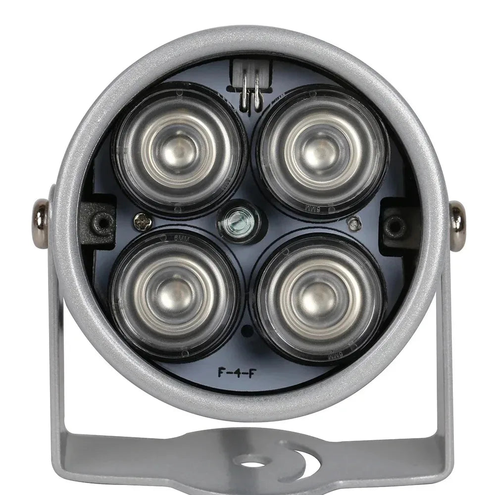 Gadinan CCTV Fill Light 4 array LEDs Infrared Waterproof Night Vision IR illuminator Light 850nm DC 12V For CCTV Security Camera