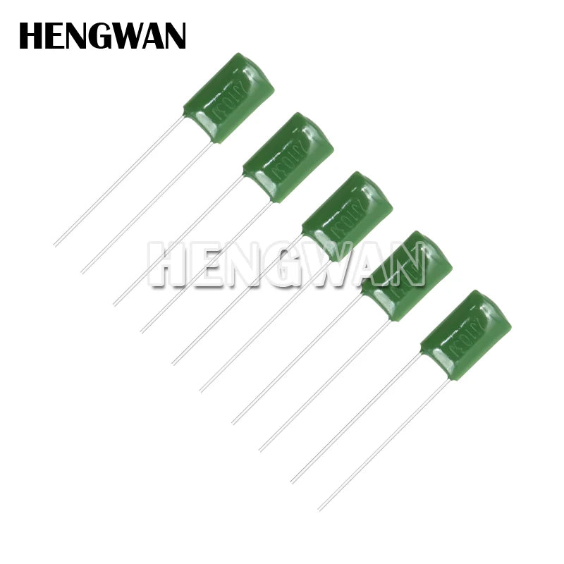 50pcs Polyester film capacitor 630V 1nF 1.5nF 10nF 22nF 33nF 47nF 2J102J 2J152J 2J222J 2J472J 2J682J 2J103J 2J223J 2J333J 2J473J