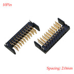 1PCS 4/5/6/7/8/9/10Pin Laptop Battery Connector Pitch 2.0mm Holder Clip Slot Contact Male and Female Plug