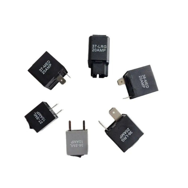 6PCS 9038A 12V Relay Bypass Switch Kit with Current Loop Fuel Pump Relay Bypass Main Switch, Diagnostic Test Tool