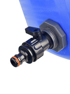 Rain Barrel Overflow Kit, 3/4 Inch Rain Barrel Valve, Barbed Fittings Connectors Tee Elbow Water Pipe Fittings