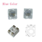 50/100/200PCS SMD LED 3528 4Pin PLCC-4 Red/Yellow/Blue/Green Color With Len For Car-Lighting