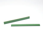 10PCS 1x40 Pin Female Header Strip 2.54mm Pitch Single Row Straight Socket for PCB  40p 40 Pin Connector