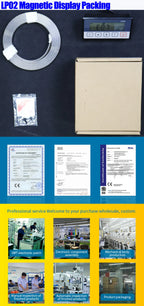 7-Bit LCD Display LP02 Integrated Embedded Magnet Measurement System Magnetic Tape with Stain Belt Profile