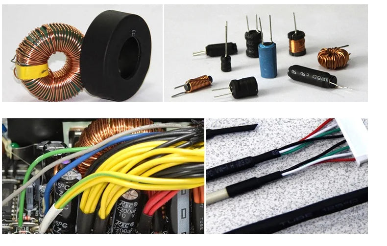 Black Heat Shrink Tubing 1-14mm Diameter Heatshrink Sleeving Wrap for DIY Wire Connector Repair - Assorted Sizes
