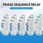 TYXU 3 Phase Voltage Protection Relay Phase Sequence Phase Failure Protection Relay 5A 8A 1SPDT 2SPDT