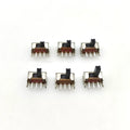 20Pcs SK12D07VG/SS12D00/SS12F15 Toggle Switch 3 Pin 1P2T PCB Slide Switch DIP ON-OFF Handle High:2mm/3mm/4mm/5mm/6mm
