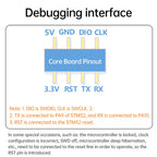 STM32F103ZET6 STM32F407ZGT6 Chip STM32 Core Development Board Module STM32 System Learning Board With SPI TF Card Interface