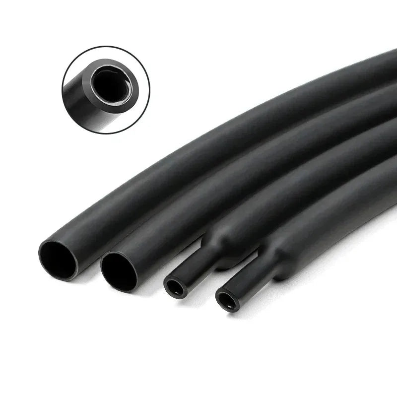2M 11 Colors 3:1 with Glue Heat Shrink Tube 1.6mm ~ 50mm Dual Wall Adhesive Lined Polyolefin Shrinkage Wire Cable Protect Sleeve