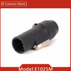 10pcs 3Pins In/Output Waterproof Locking Powercon Male Plug Female Chassis Wire Cable Connectors PA66 Material IP65 Grade