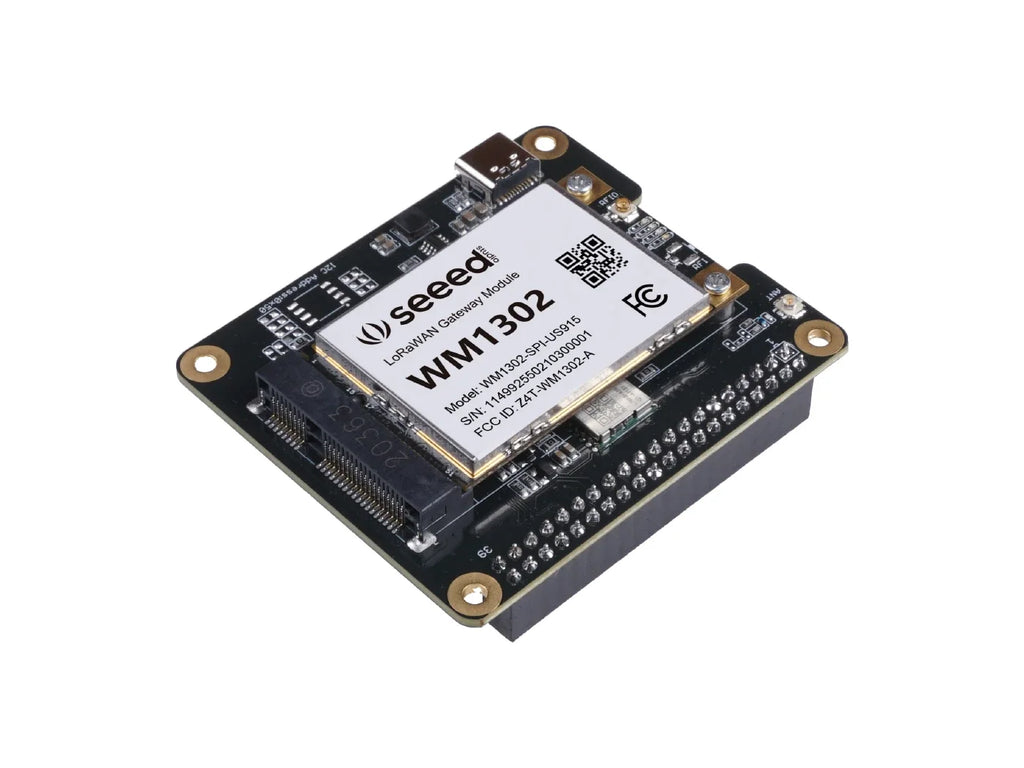 BoMaSWM1302 Raspberry Pi Hat, Add-on Board For WM1302 LoRaWAN Module, Based On LoRa Concentrator Semtech SX1302