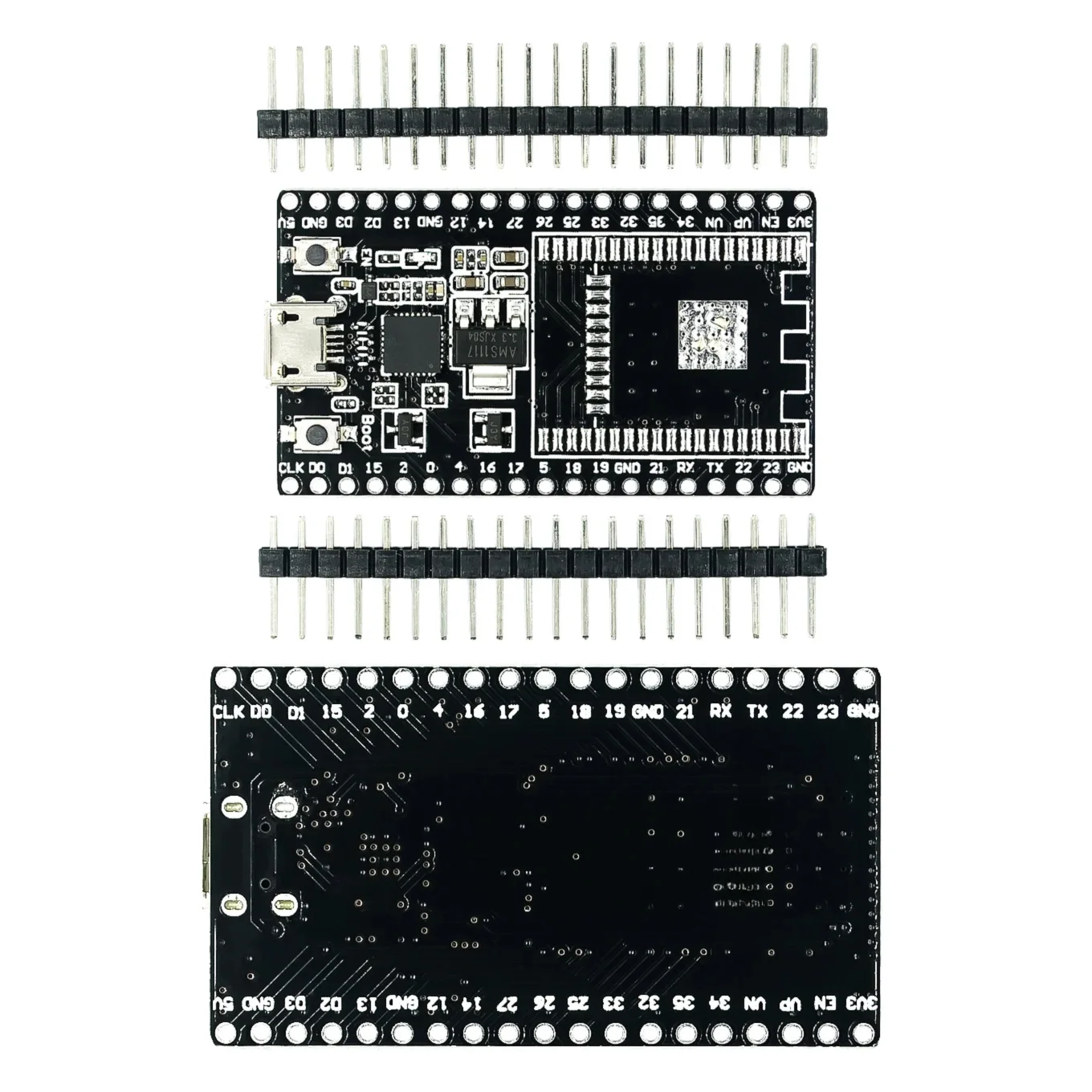 FOR ESP32 Development Board TYPE-C MICRO USB CH340C WiFi+Bluetooth Ultra-Low Power Consumption Dual Core FOR ESP32-DevKitC-32