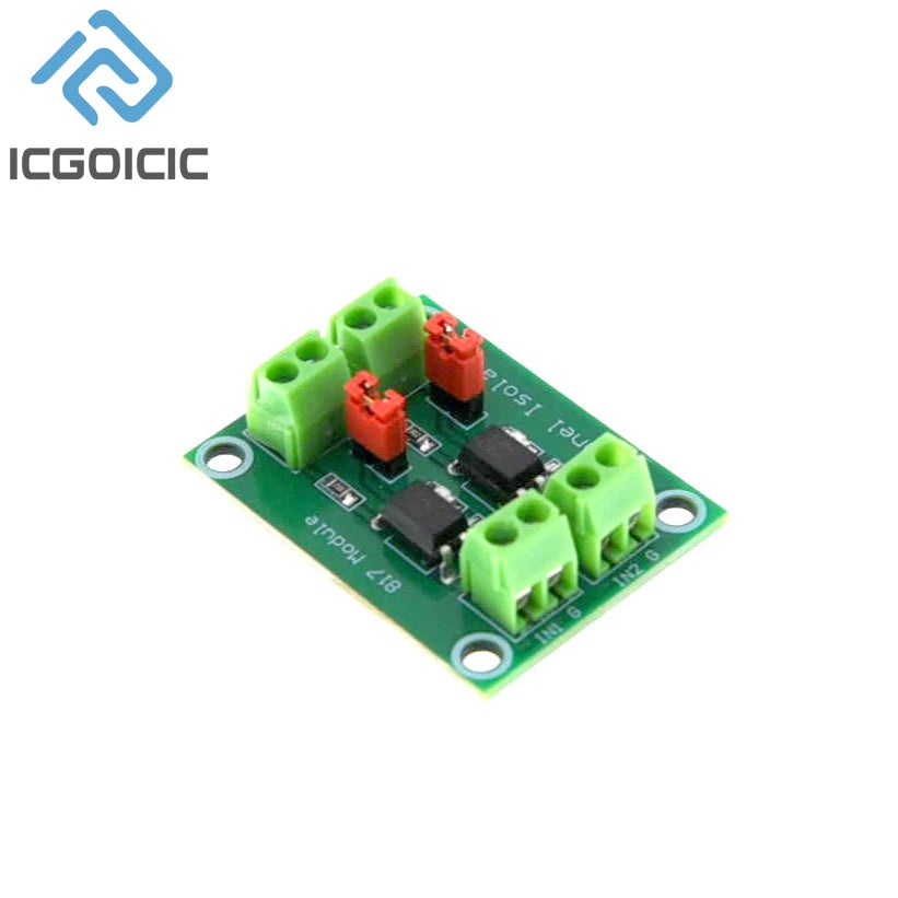 PC817 2 4 8 Channel Optocoupler Isolation Board Voltage Converter Adapter Module 3.6-30V Driver Photoelectric Isolated Module