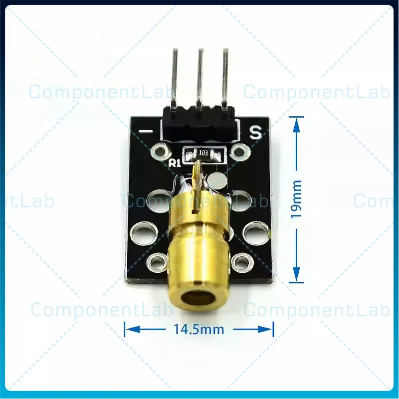 10-50pcs Laser head sensor module KY-008 is applicable