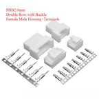 10Sets PHB 2.0mm Double Row with Buckle PHSD 2*2/3/4/5/6/7/8/9/10Pin Air Docking Male Female Housing Wire Terminal Connectors