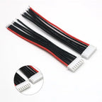 10pcs Lipo Battery Balance Charger Single Head Silicon 22AWG Cable 1S-8S  IMAX B6 Connector Plug 10-50cm Wire