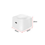 LINCUKOO WIFI Smart PIR Motion Sensor Support Tuya Smart Life Automation Lighting Home Security 3 Years Battery Magnet Install
