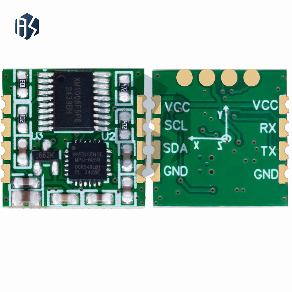 MPU6050 (6-Axis) & MPU9250 (9-Axis) Sensor Modules: Accel/Gyro with I2C/TTL Serial for Arduino