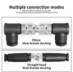 M8 Sensor Connector Waterproof Male&female Plug Straight Angle Screw Threaded Coupling 3pin 4pin 5pin 8pin