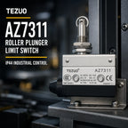 TEZUO AZ7311 IP44 Limit Switch Micro Travel Switch for Industrial Automation