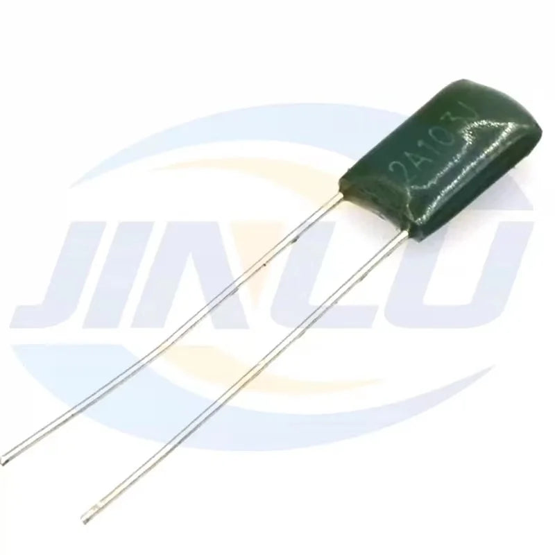 50pcs Polyester film capacitor 100V 1nF 1.5nF 2.2nF 100nF 2A471J 2A102J 2A152J 2A222J 2A392J 2A332J 2A472J 2A103J 2A473J 2A104J