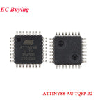 20Pcs/1pc ATTINY85 ATTINY85-20SU ATTINY SOIC-8 8KB 20MHz 8Bit Microcontroller SMD IC Chip ATTINY44A-SSUR ATTINY13A-SSU ATTINY10