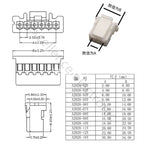 5pcs PA 2.0mm PAP to Female Dupont Wire 2/3/4/5/6/7/8/9/10P PA2.0 26AWG 20cm Cable Connector PAP-04V-S PAP-05V-S