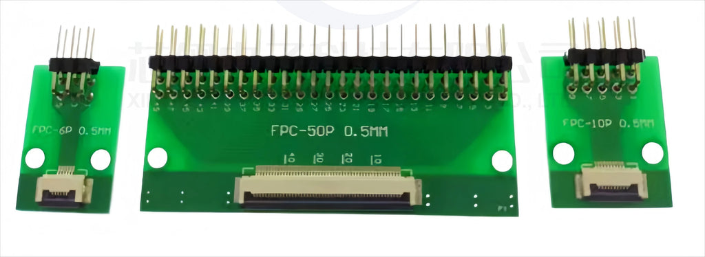 FFC/FPC Adapter Board 0.5/1.0mm To Straight/bent 2.54 Pin Header  4/6/12/24/40-80P Flex Cable Adapter