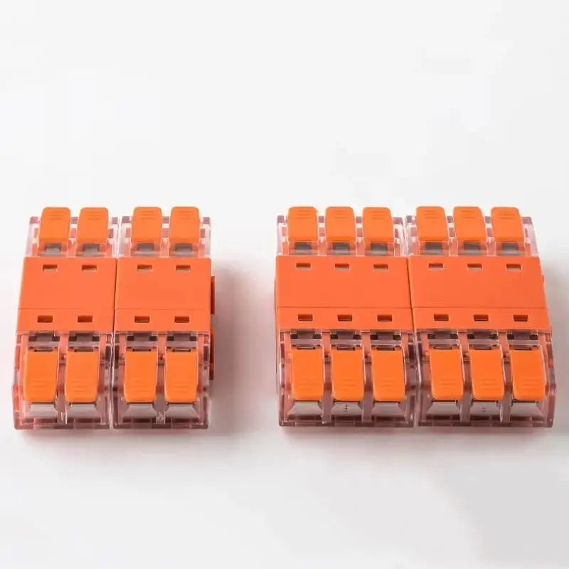 Quick Lever Splicing Wire Connectors 2/3/4 Pins CMK642 Compact Plugable Male Female Terminals Universal Blocks