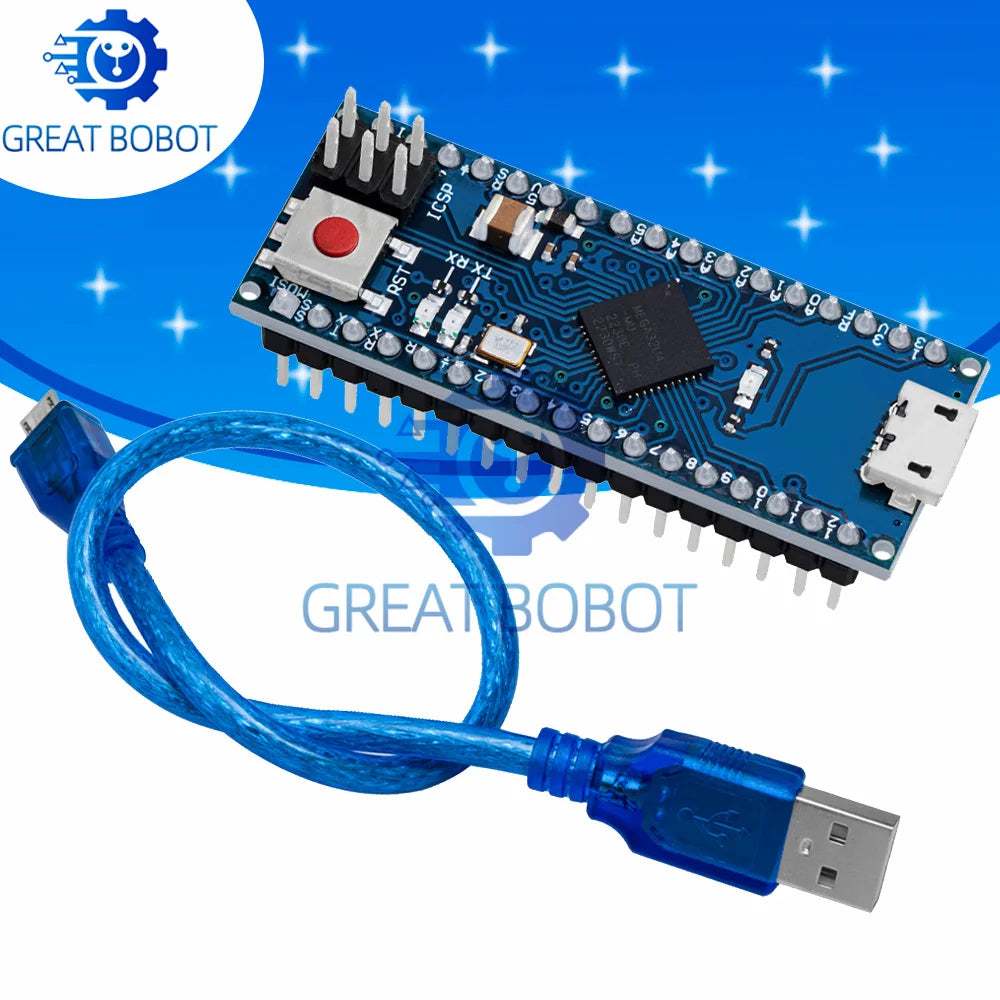 Maker-Friendly BS ATmega32U4 Module - 5V 16MHz for Arduino Micro/Nano/Pro Mini Compatible Board