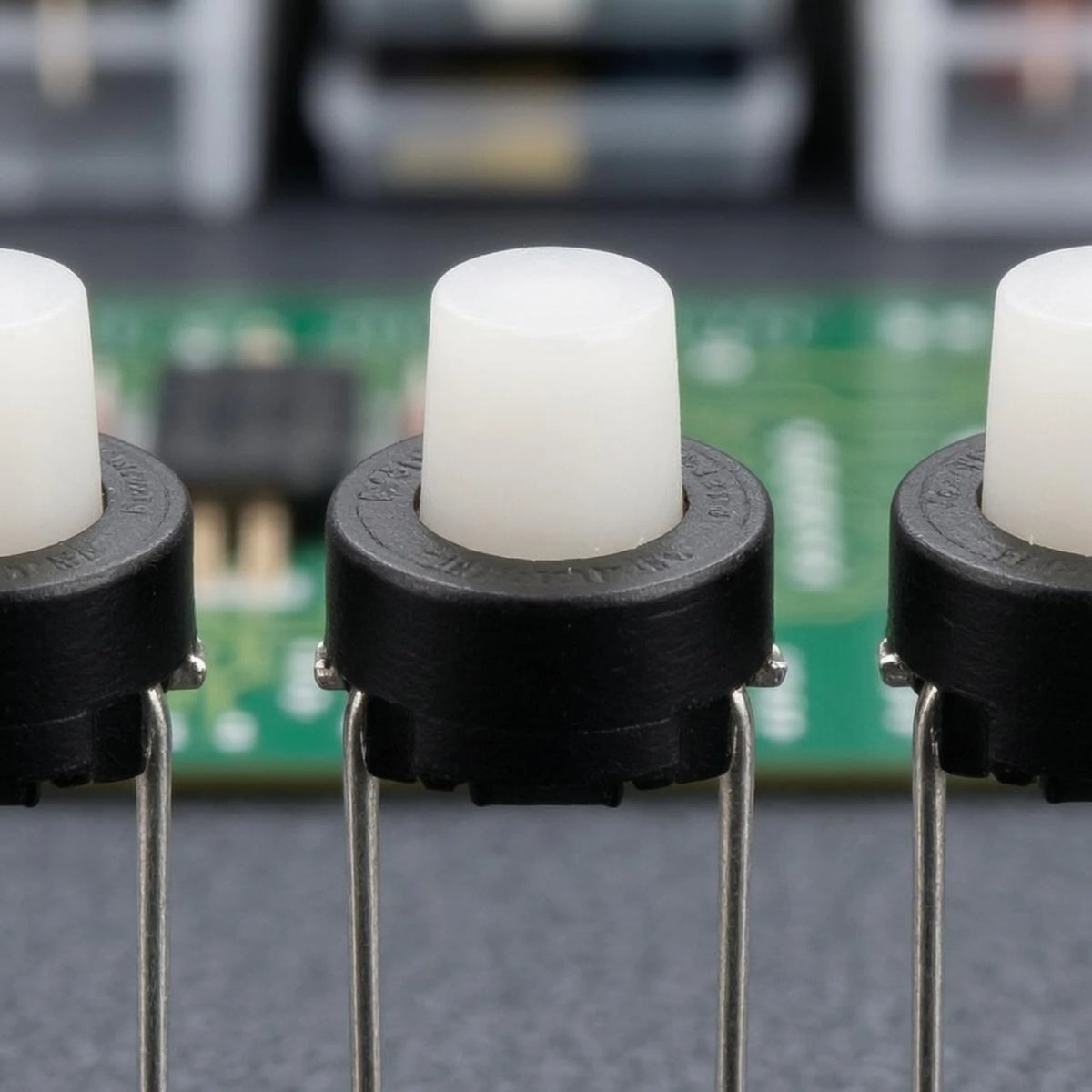 6 X 6 X 5 Mm Switch PCB Mount Through-Hole Tactile Switch Electronic Part Compact Breadboard Use for Musical Instruments