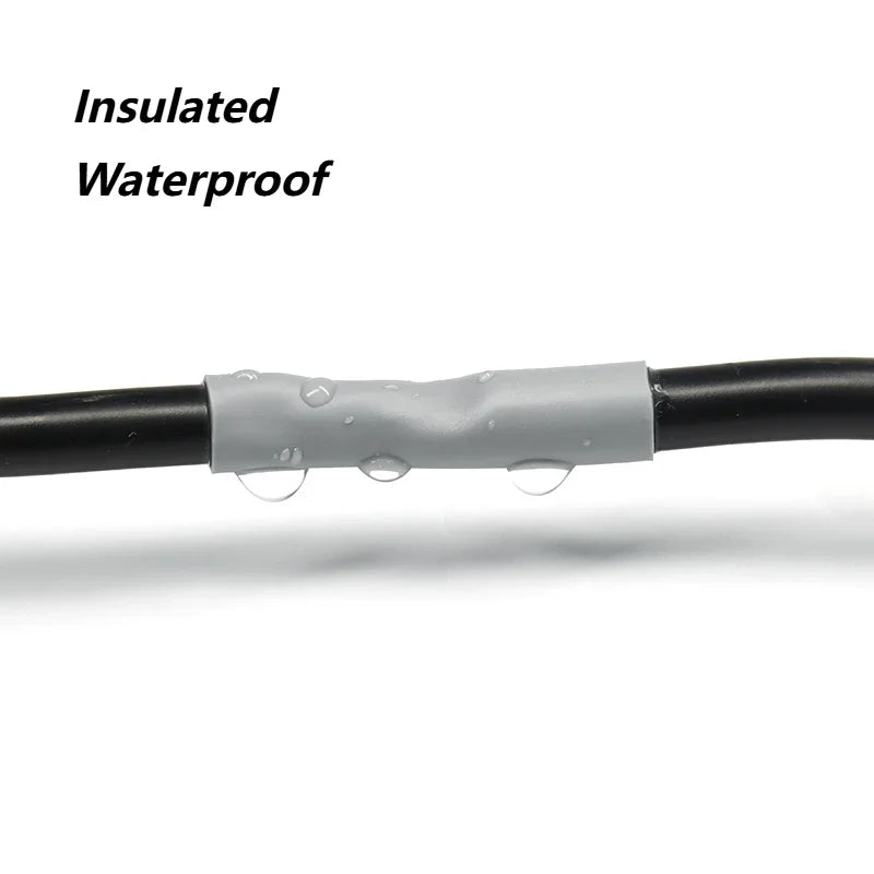 1/2/5/20M 3:1 Grey Heat Shrink Tube Thick Glue Dual Wall Tubing Polyolefin Insulated Shrinking Cable Sleeve Diameter 2.4 ~ 50mm