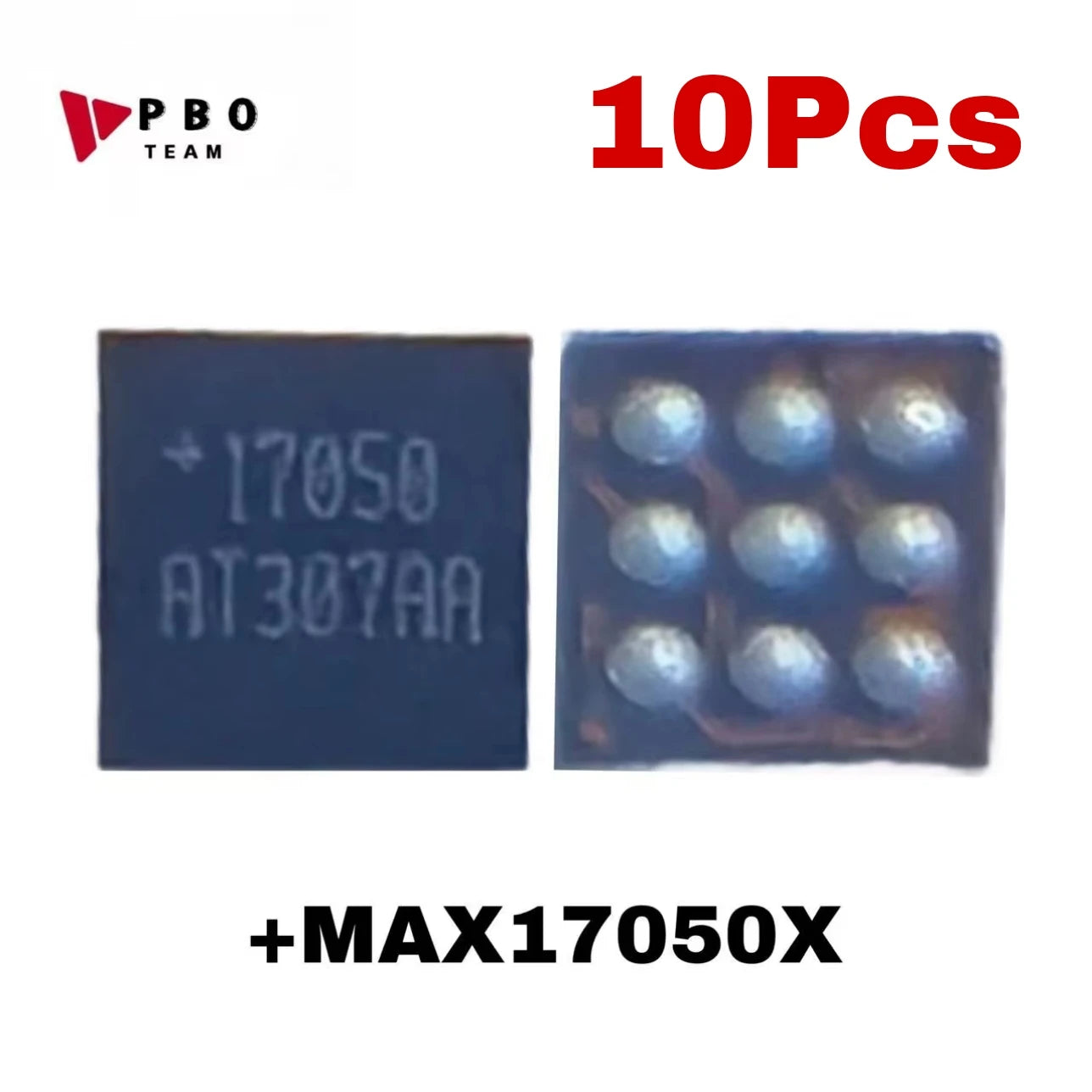 5-50PCS MAX17050 +17050 17050 Battery Fuel Gauge IC Chip Maxim MAX 17050X BGA Replace for Nintendo Switch HAC001 Console Chip