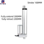 NEW Electric Linear Actuator 200mm 150mm100MM 12V/24V DC Motor Stroke Linear Motor Controller 100/150/200/300/500/700/900/1000N