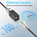 10/6/2PCS CAT6 RJ45 Keystone Jack Coupler Cat6 RJ45 Keystone Couplers Ethernet Connector Female To Female Lan Cable Extender