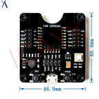 ESP8266 ESP-WROOM-32 ESP32-WROVER Development Board Test Programmer Socket Downloader for ESP-01 ESP-12F ESP-07S ESP-12S ESP32