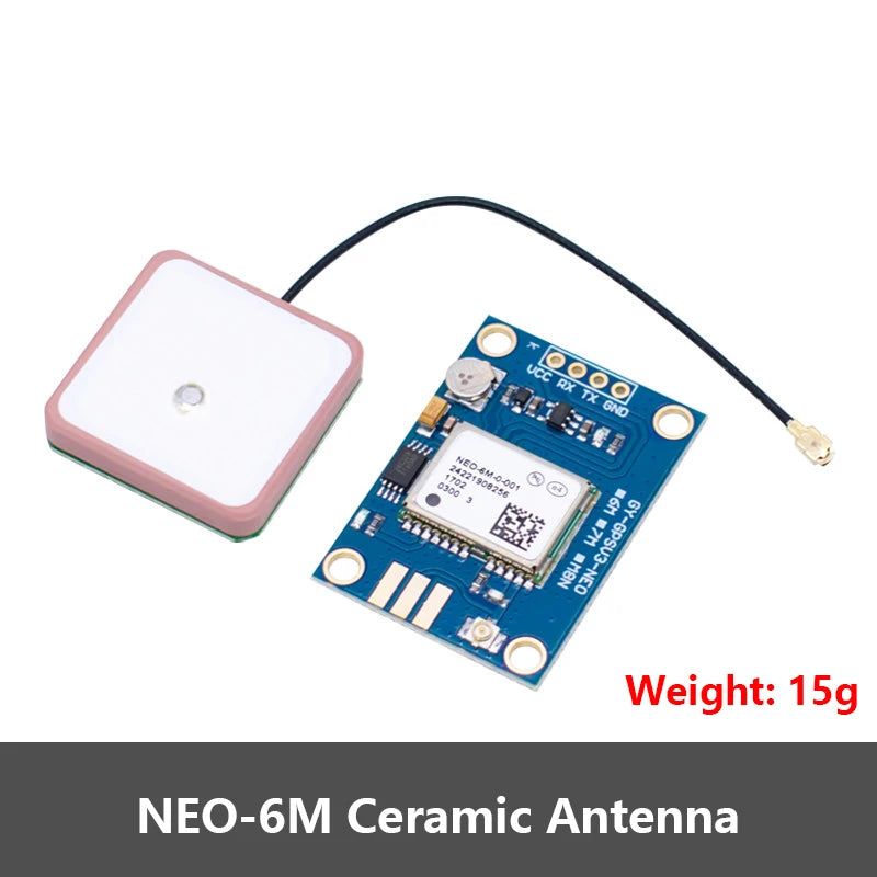 DC 3.3V-5V  GY-NEO-6M/7M/M8N GPS Positioning Module Wide Voltage 9600 Baud Rate Low Power High Tracking Sensitivity For Arduino