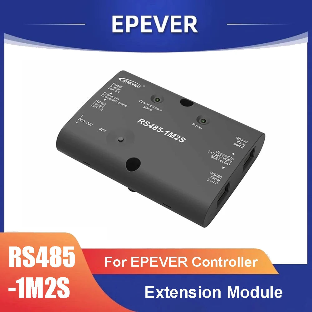 EPEVER RS485-1M2S Extension Module Extend the RS485 Communication Port Of Epever Solar Controller And Inverter