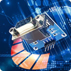 5PCS RS232 To TTL Converter Module，MAX3232 3.3V To 5V RS2323 COM Serial Prot Board To TTL Connector for Arduino Microcontrollers