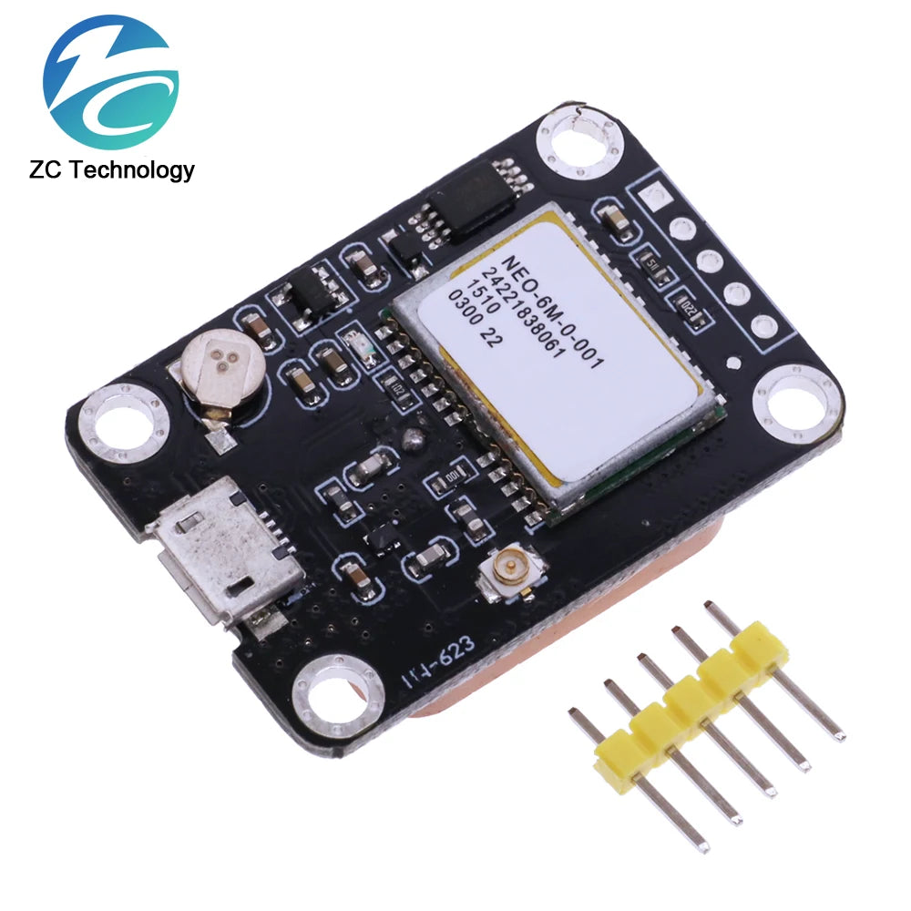 Micro USB NEO6MV2 GPS Satellite Positioning Module Development Board NEO-6M 6M for Arduino STM32 C51 51 MCU Microcontroller
