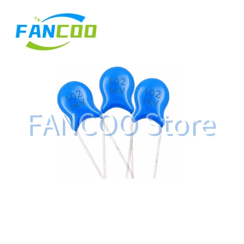 1000pcs High voltage Ceramic Capacitor 1KV 10PF 12PF 15PF 18PF 20PF 22PF 27PF 30PF 33PF 39PF 47PF 56PF 68PF 82PF 101 102 P5mm